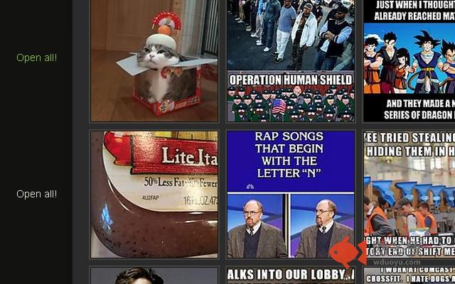 Imgur multiple images opener