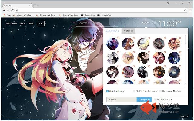 Satsuriku No Tenshi HD Wallpaper New Tab