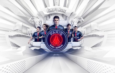 PSG Paris Saint-Germain Tab插件截图