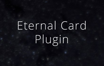 Eternal Card Plugin插件截图