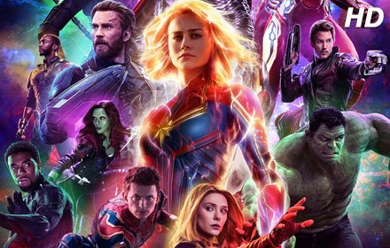 Avengers Endgame New Tab Theme HD Wallpapers插件截图