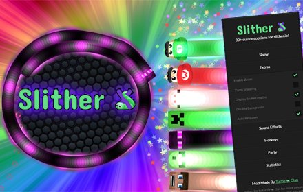 SlitherX Sidebar Mods & Skins插件截图