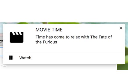 Movie Scheduler插件截图