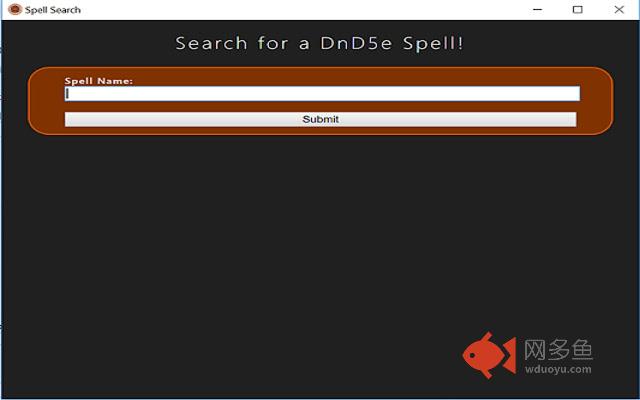DnD Spell Finder插件截图