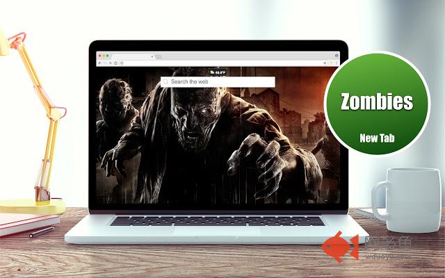 *NEW* HD Zombies Wallpapers New Tab Theme