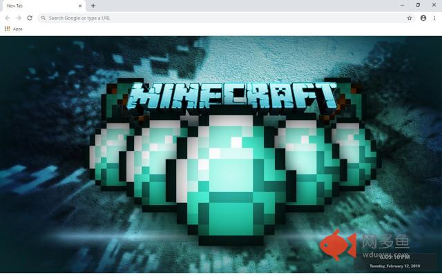 Minecraft New Tab & Wallpapers Collection