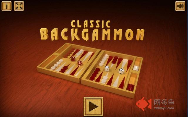 Classical Backgammon game for Chrome