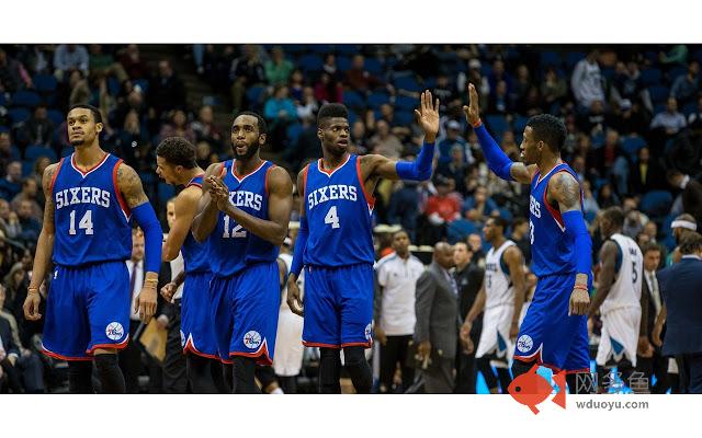 Philadelphia 76ers Tab插件截图