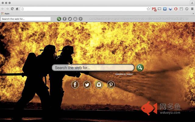 Firefighter New Tab Wallpaper