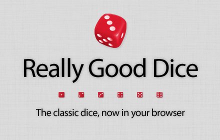 Really Good Dice插件截图