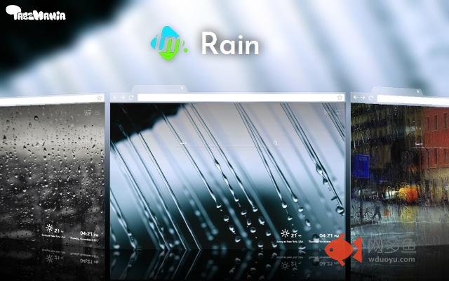Rainfall High-Resolution Wallpapers New Tab