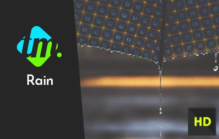 Rainfall High-Resolution Wallpapers New Tab插件截图