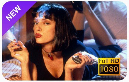 Pulp Fiction New Tab & Wallpapers Collection插件截图