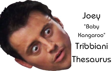 Joey Tribbiani Thesaurus插件截图