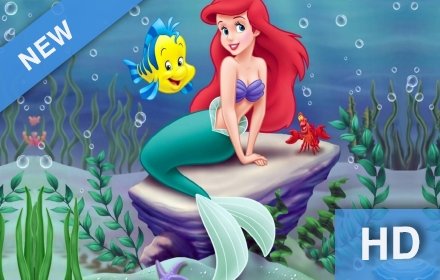 Little Mermaid HD Wallpapers New Tab插件截图