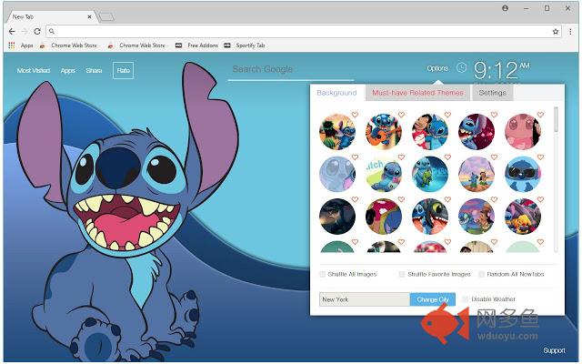 Lilo And Stitch HD Wallpaper Disney New Tab