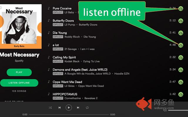 Spotify Offline Tool