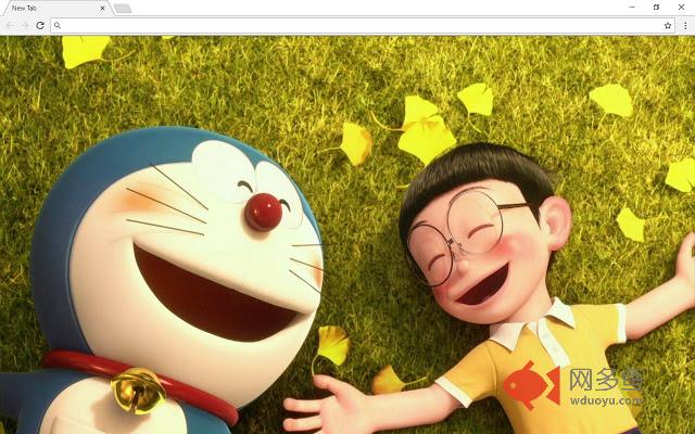 Doraemon Backgrounds & New Tab