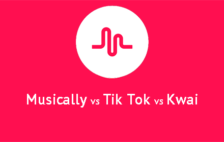 Musically vs TikTok vs Kwai插件截图