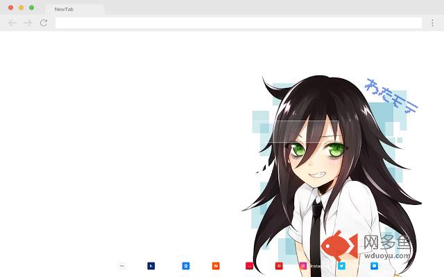 黑木智子 流行壁纸 高清动漫 新标签页 主题