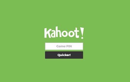 Kahoot, Quicker插件截图