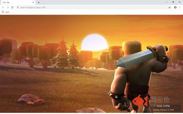 Clash of Clans New Tab