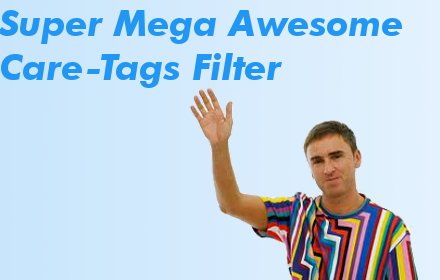 Super Mega Awesome Care-Tags Filter插件截图