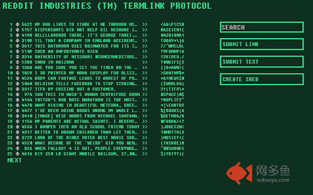 Fallout Terminal Reddit插件截图