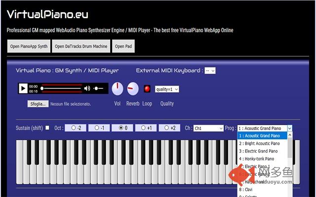 The Virtual Piano