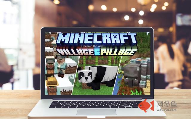 Minecraft Village Pillage Wallpapers Theme