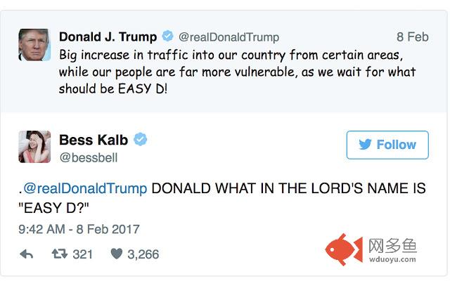 Trump in Comic Sans
