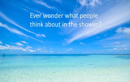 Reddit Shower Thoughts - New Tab插件截图