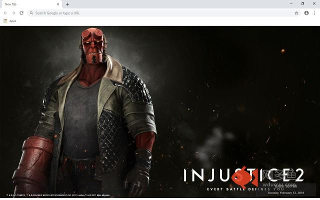 Injustice 2  New Tab & Wallpapers Collection