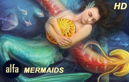 Fantasy Mermaids HD Wallpapers Siren Theme插件截图