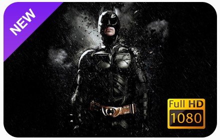 Batman New Tab & Wallpapers Collection插件截图