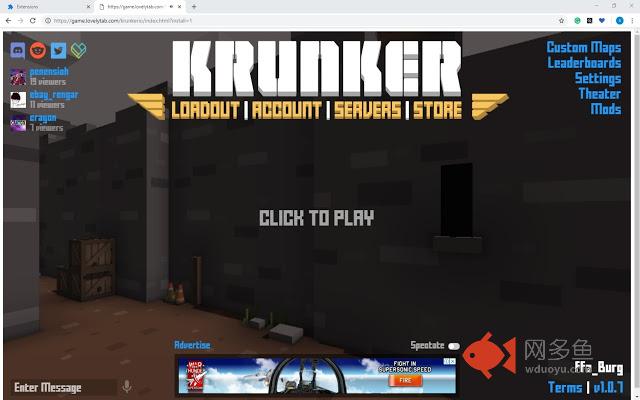 Krunker.io Unblocked Game插件截图