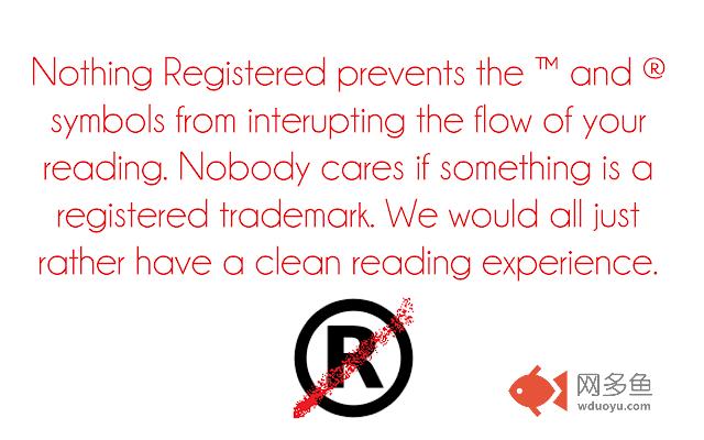 Nothing Registered