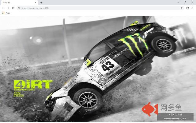 Dirt 4 New Tab & Wallpapers Collection