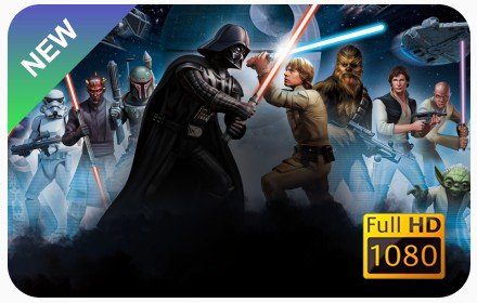 Star Wars New Tab & Wallpapers Collection插件截图