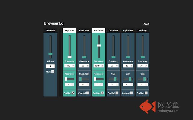 Browser EQ插件截图