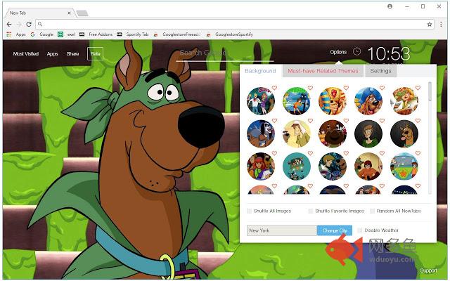 Scooby Doo HD Wallpapers New Tab Themes