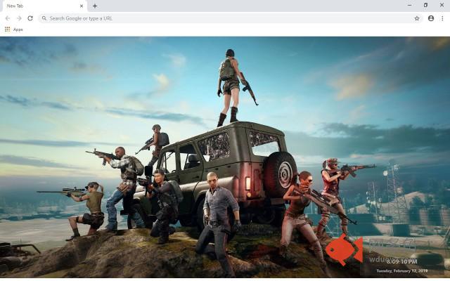Pubg New Tab & Wallpapers Collection