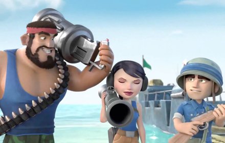 Boom Beach Tribute New Tab插件截图