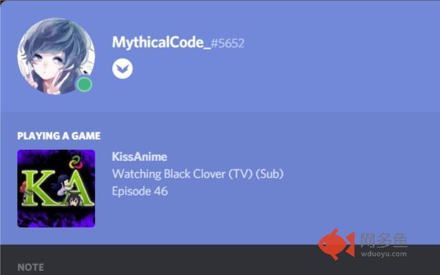 KA Discord Rich Presence插件截图
