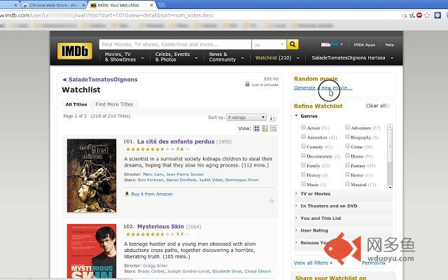 Imdb Random Watchlist Selector
