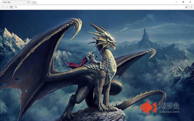 Dragons New Tab Page