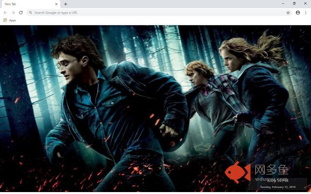 Harry Potter New Tab & Wallpapers Collection