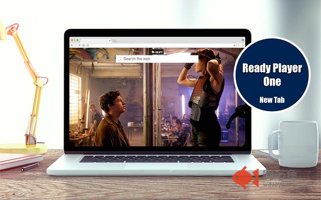 Ready Player One New Tab Theme插件截图