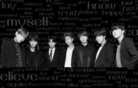 BTS Random Lyrics插件截图