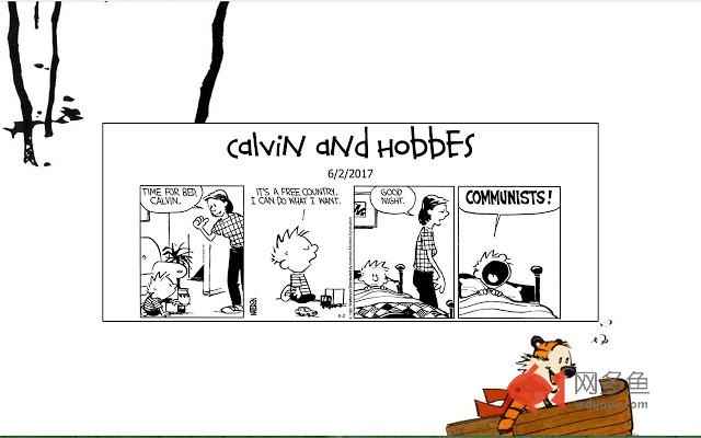Daily Calvin & Hobbes插件截图